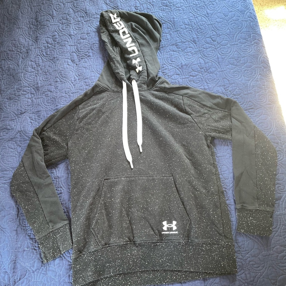 Under Armour Speckled Black Hoodie